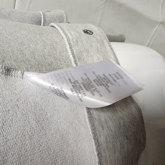 H By Halston Women's Gray Moto Zip-Up Jacket - Picture 12 of 13